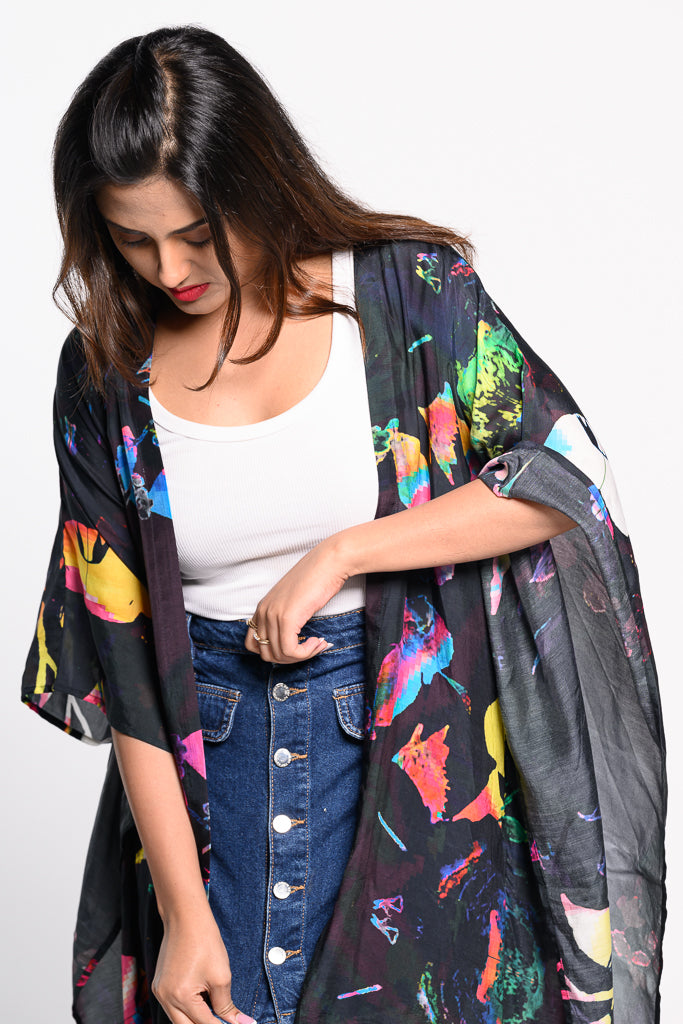 The Azzurra Kaftan Jacket